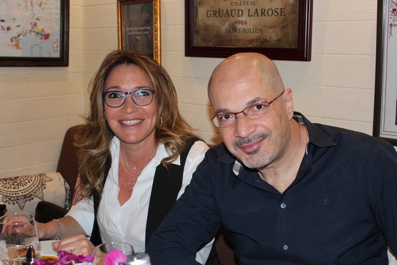 Al Majal fundraising diner at Bergerac